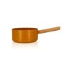 Casserole Ector Induction Aluminium Revêtu Manche En Bois 20 Cm Jaune