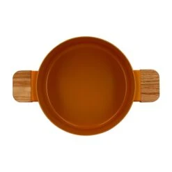 Faitout Ector Induction Aluminium Revêtu 24 Cm Jaune -Silikomart Cuisine Boutique 108008 1 1 Faitout Ector induction aluminium revetu 24 cm jaune Ogo