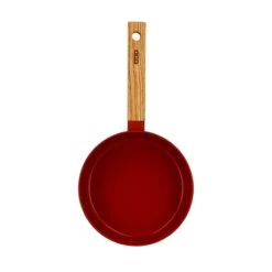 Casserole Ector Induction Aluminium Revêtu Manche En Bois 18 Cm Rouge -Silikomart Cuisine Boutique 108010 1 1 Casserole Ector induction aluminium revetu manche en bois 18 cm rouge Ogo