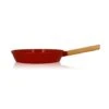 Poêle Ector Induction Aluminium Revêtu Manche En Bois 28 Cm Rouge -Silikomart Cuisine Boutique 108014 0 2 Poele Ector induction aluminium revetu manche en bois 28 cm rouge Ogo