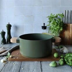 Faitout Ector Induction Aluminium Revêtu 24 Cm Vert -Silikomart Cuisine Boutique 108022 3 1 Faitout Ector induction aluminium revetu 24 cm vert Ogo
