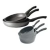 Batterie De Cuisine 6 Pièces Dur Comme La Pierre 3 Poêles Et 3 Casseroles -Silikomart Cuisine Boutique 10921 0 1 Batterie de cuisine 6 pieces Dur comme la pierre 3 poeles et 3 casseroles Mathon