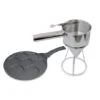Lot Poêle 7 Blinis Et Entonnoir à Piston -Silikomart Cuisine Boutique 119025 0 1 Lot poele 7 blinis et entonnoir a piston Mathon