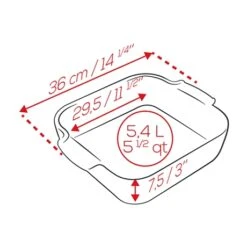 Peugeot Plat Four Carré Céramique écru 36 Cm -Silikomart Cuisine Boutique 201179 2 2 Plat four carre ceramique ecru 36 cm Peugeot