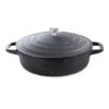 Cocotte Légère Basse Ronde En Fonte D'aluminium 28 Cm 4,1 L Coloris Noir -Silikomart Cuisine Boutique 203003 0 4 Cocotte legere basse ronde en fonte d aluminium 28 cm 4 1 L coloris noir Mathon