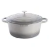 Cocotte Légère Ronde En Fonte D'aluminium 28 Cm 6,7 L Coloris Gris -Silikomart Cuisine Boutique 203005 0 4 Cocotte legere ronde en fonte d aluminium 28 cm 6 7 L coloris gris Mathon