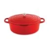 Cocotte Légère Ovale En Fonte D’aluminium 32 Cm 6,5 L Rouge 1 Cocotte Légère Ovale En Fonte D’aluminium 32 Cm 6,5 L Rouge -Silikomart Cuisine Boutique 203008 0 2 Cocotte legere ovale en fonte d aluminium 32 cm 6 5 L rouge Mathon