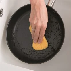 Batterie Poêles Anti-adhérentes Effet Pierre Manche Amovible Et 2 éponges Végétales -Silikomart Cuisine Boutique 209048 2 3 Batterie poeles anti adherentes Effet Pierre manche amovible et 2 eponges vegetales Mathon