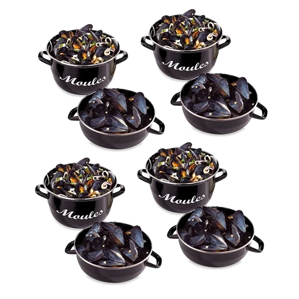 Lot De 4 Marmites à Moules 24 Cm 3 Lot De 4 Marmites à Moules 24 Cm