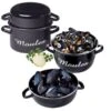 Lot De 2 Marmites à Moules Individuelles 18 Cm -Silikomart Cuisine Boutique 20976 0 1 Lot de 2 marmites a moules individuelles 18 cm Baumalu
