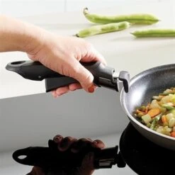 Lot 3 Poêles Anti-adhésives Effet Pierre Et 2 Manches Amovibles -Silikomart Cuisine Boutique 20978 1 4 Lot 3 poeles anti adhesives Effet Pierre et 2 manches amovibles Mathon