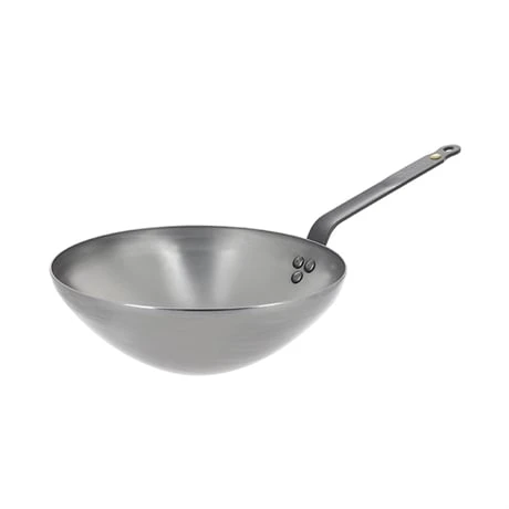 De Buyer Wok Minéral B 28 Cm 3 De Buyer Wok Minéral B 28 Cm