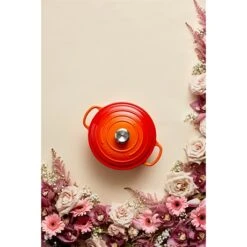 Le Creuset Cocotte Fonte Rond 24 Cm Volcanique -Silikomart Cuisine Boutique 213180 4 3 Cocotte fonte rond 24 cm volcanique Le Creuset