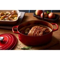 Le Creuset Cocotte Fonte Ovale Cerise 29 Cm -Silikomart Cuisine Boutique 213201 1 2 Cocotte fonte ovale cerise 29 cm Le Creuset