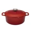 Cocotte Sublime Fonte Rond 6,1 L 28 Cm Rubis -Silikomart Cuisine Boutique 213237 0 3 Cocotte Sublime fonte rond 6 1 L 28 cm rubis Chasseur