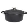 Cocotte Sublime Fonte Rond 8,8 L 32 Cm Noir -Silikomart Cuisine Boutique 213240 0 3 Cocotte Sublime fonte rond 8 8 L 32 cm noir Chasseur