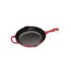Le Creuset Grill Skillet Rond Fonte émaillée 23 Cm Cerise -Silikomart Cuisine Boutique 215002 0 1 Grill Skillet rond fonte emaillee 23 cm Cerise Le Creuset