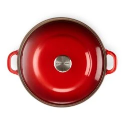 Le Creuset Cocotte Fonte Rond Plume 28 Cm 3,9 L Rouge -Silikomart Cuisine Boutique 21605 3 2 Cocotte fonte rond Plume 28 cm 3 9 L rouge Le Creuset
