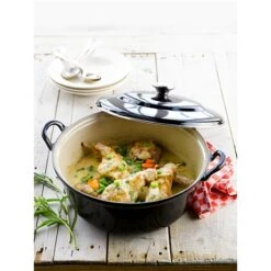 Le Creuset Cocotte Fonte Ronde Plume 24 Cm 2,4 L Noir -Silikomart Cuisine Boutique 21607 3 1 Cocotte fonte ronde Plume 24 cm 2 4 L noir Le Creuset