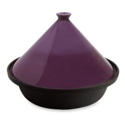 Tajine Fonte 30 Cm Aubergine 6 Tajine Fonte 30 Cm Aubergine -Silikomart Cuisine Boutique 21837 1 5 Tajine fonte 30 cm aubergine Mathon