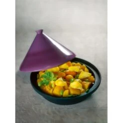 Tajine Fonte 30 Cm Aubergine 7 Tajine Fonte 30 Cm Aubergine -Silikomart Cuisine Boutique 21837 2 5 Tajine fonte 30 cm aubergine Mathon
