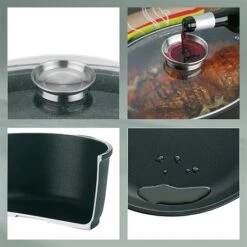 Cocotte à Braiser En Fonte D'aluminium Kerros 8 L 9 Cocotte à Braiser En Fonte D'aluminium Kerros 8 L -Silikomart Cuisine Boutique 22302 3 2 Cocotte a braiser en fonte d aluminium Kerros 8 L Kela