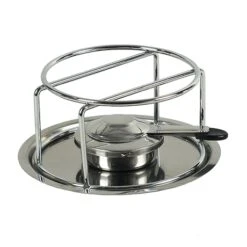 Service à Fondue Revêtement Céramique 6 Personnes Gris -Silikomart Cuisine Boutique 22802 3 3 Service a fondue revetement ceramique 6 personnes gris Kela