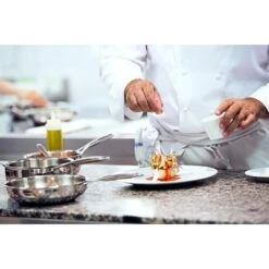 Poêle Sautoir Inox Castel'Pro 28 Cm -Silikomart Cuisine Boutique 271060 1 5 Poele sautoir inox Castel Pro 28 cm Cristel