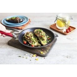 Poêle Revêtue Mutine 28 Cm Sans Manche -Silikomart Cuisine Boutique 27127 2 2 Poele revetue Mutine 28 cm sans manche Cristel