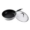 Sauteuse Antiadhésive Inox Et Couvercle Rapid Cook 28 Cm