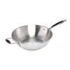 Wok Tout Inox 30 Cm Excell'Inox -Silikomart Cuisine Boutique 272029 0 1 Wok tout inox 30 cm Excell Inox Mathon