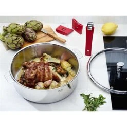 Sauteuse Casteline Amovible 24 Cm -Silikomart Cuisine Boutique 27229 2 7 Sauteuse Casteline Amovible 24 cm Cristel
