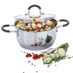Faitout Inox Rapid Cook Avec Couvercle 20 Cm 3,1 L -Silikomart Cuisine Boutique 273053 1 4 Faitout inox Rapid Cook avec couvercle 20 cm 3 1 L Mathon