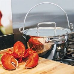 Lot Marmite à Crustacés Confiture 30 Cm Et Couvercle -Silikomart Cuisine Boutique 273111 1 3 Lot Marmite a crustaces confiture 30 cm et couvercle