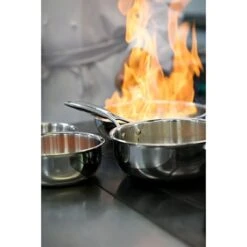 Casserole Inox Castel'Pro 16 Cm -Silikomart Cuisine Boutique 274060 4 2 Casserole inox Castel Pro 16 cm Cristel