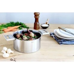 Faitout Inox Strate 26 Cm 6,6 L -Silikomart Cuisine Boutique 27637 1 2 Faitout inox Strate 26 cm 6 6 L Cristel