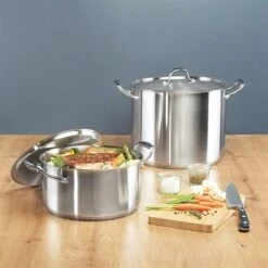 Faitout Inox Avec Couvercle Excell'inox 28 Cm 13,5 L 8 Faitout Inox Avec Couvercle Excell'inox 28 Cm 13,5 L -Silikomart Cuisine Boutique 27663 2 2 Faitout inox avec couvercle Excell inox 28 cm 13 5 L Mathon