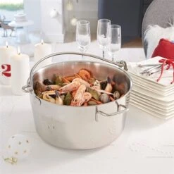 Marmite à Crustacés - Bassine à Confiture Inox 30 Cm 7 Marmite à Crustacés - Bassine à Confiture Inox 30 Cm -Silikomart Cuisine Boutique 278111 2 13 Marmite a crustaces Bassine a confiture inox 30 cm Mathon