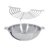Lot Wok Inox Et Grille Casteline 28 Cm