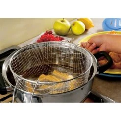 Lot Friteuse Traditionnelle, Coupe-frites Et Araignée à Friture -Silikomart Cuisine Boutique 279209 4 2 Lot friteuse traditionnelle coupe frites et araignee a friture