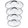 Set De 4 Couvercles En Verre Rapid Cook 14 à 20 Cm 1 Set De 4 Couvercles En Verre Rapid Cook 14 à 20 Cm -Silikomart Cuisine Boutique 27935 0 3 Set de 4 couvercles en verre Rapid Cook 14 a 20 cm Mathon