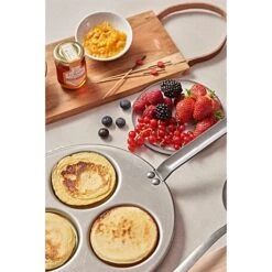 De Buyer Poêle Trois Blinis Tôle De Fer Blanc Mineral B Element 27 Cm -Silikomart Cuisine Boutique 28137 1 2 Poele trois blinis tole de fer blanc Mineral B Element 27 cm De Buyer