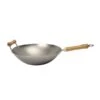 Wok Fond Plat Tôle Acier Blanche 2 Poignées 36 Cm Be A Wok Star -Silikomart Cuisine Boutique 28838 0 1 Wok fond plat tole acier blanche 2 poignees 36 cm Be a Wok Star