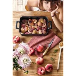 Plat Rectangulaire Belle Cuisine Effet Fonte 30 Cm 6 Plat Rectangulaire Belle Cuisine Effet Fonte 30 Cm -Silikomart Cuisine Boutique 301057 1 2 Plat rectangulaire Belle Cuisine Effet Fonte 30 cm Revol