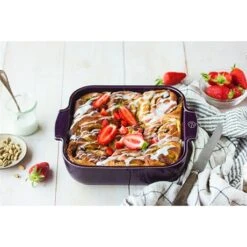 Peugeot Plat à Four Carré En Céramique Appolia Aubergine 36 Cm -Silikomart Cuisine Boutique 301323 2 2 Plat a four carre en ceramique Appolia aubergine 36 cm Peugeot