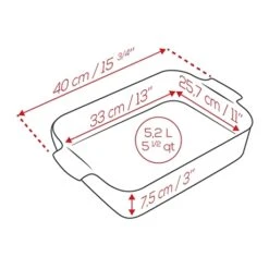 Peugeot Plat Rectangulaire Céramique Aubergine 40 Cm -Silikomart Cuisine Boutique 301340 1 2 Plat rectangulaire ceramique aubergine 40 cm Peugeot