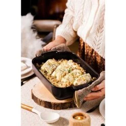 Peugeot Plat à Four Céramique Appolia Rectangulaire Noir Mat 32 Cm -Silikomart Cuisine Boutique 301366 2 3 Plat a four ceramique Appolia rectangulaire noir mat 32 cm Peugeot