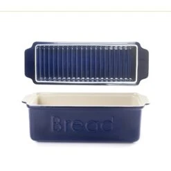 Ibili Moule à Pain Avec Couvercle Bleu