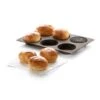 Lekue Plaque Perforée 6 Petits Pains Ronds En Silicone -Silikomart Cuisine Boutique 35144 0 1 Plaque perforee 6 petits pains ronds en silicone Lekue