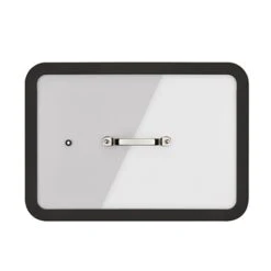 Plat à Four En Inox Avec Couvercle Transparent 36 X 25 Cm 6 Plat à Four En Inox Avec Couvercle Transparent 36 X 25 Cm -Silikomart Cuisine Boutique 37114 1 2 Plat a four en inox avec couvercle transparent 36 x 25 cm Inoxriv